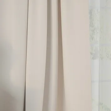 Zasłony kremowe 2
