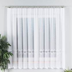 Firanka z aplikacją gipiurową 040613