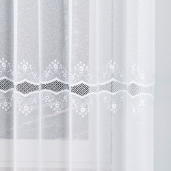 Firanka z aplikacją gipiurową 040613