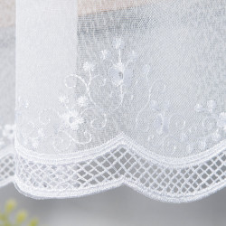 Firanka z aplikacją gipiurową 040613