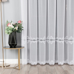 Firanka z aplikacją gipiurową 040613