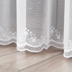 Firanka z aplikacją gipiurową 040613