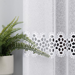 Firanka z aplikacją gipiurową 008897