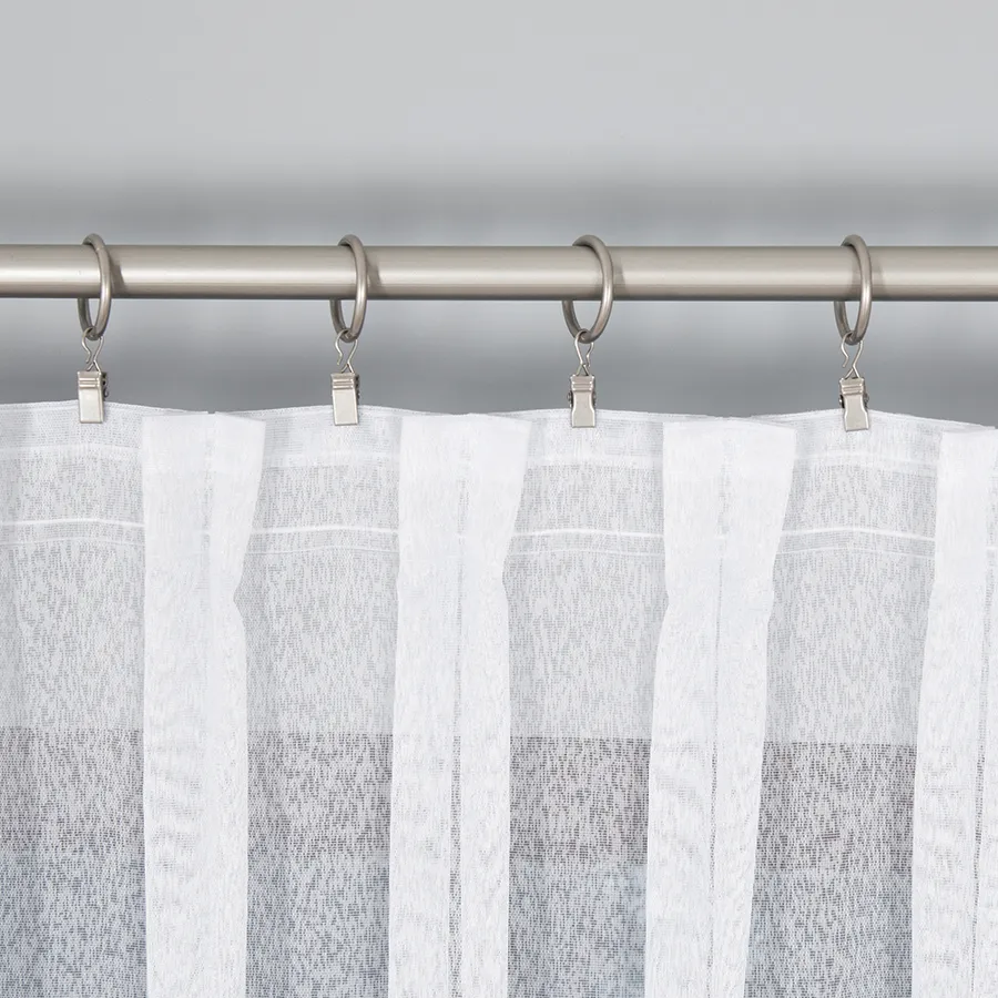 Firanka z aplikacją gipiurową 008897