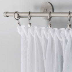 Firanka z lamówką szyta z kreszu GABRIELA