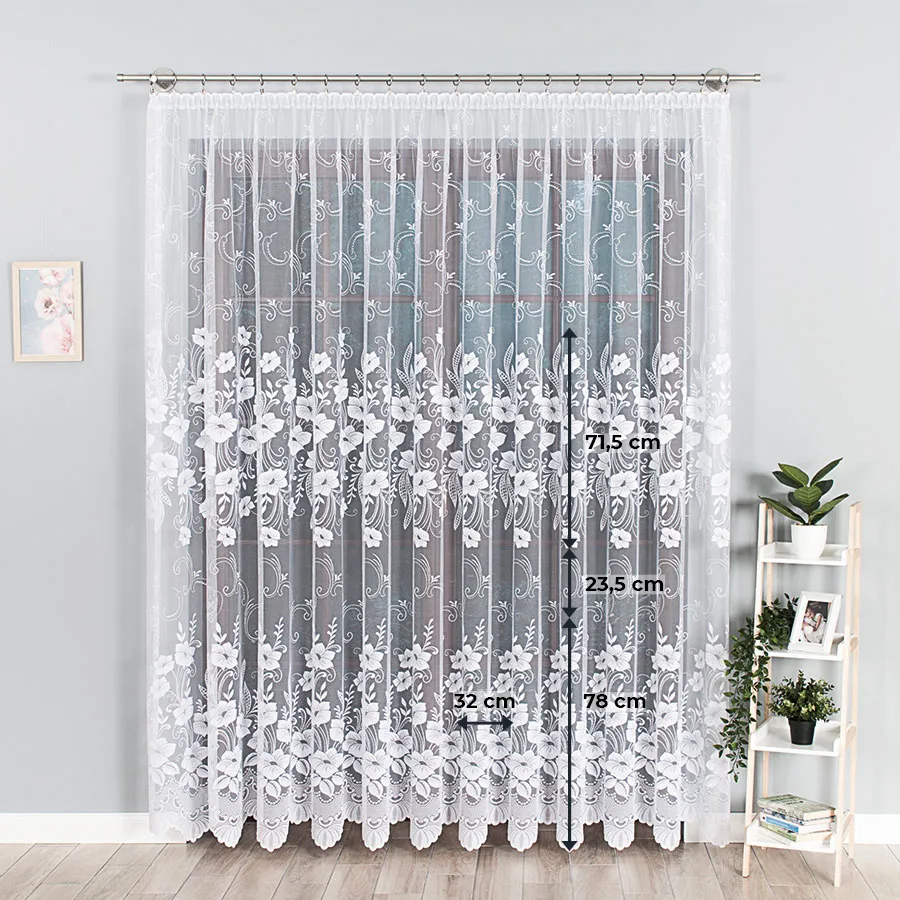 Firanka żakardowa 018041