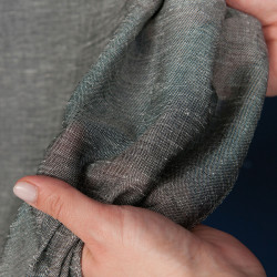 Tkanina dekoracyjna kreszowana z ołowianką ISMENA