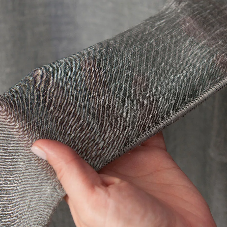 Tkanina dekoracyjna kreszowana z ołowianką ISMENA