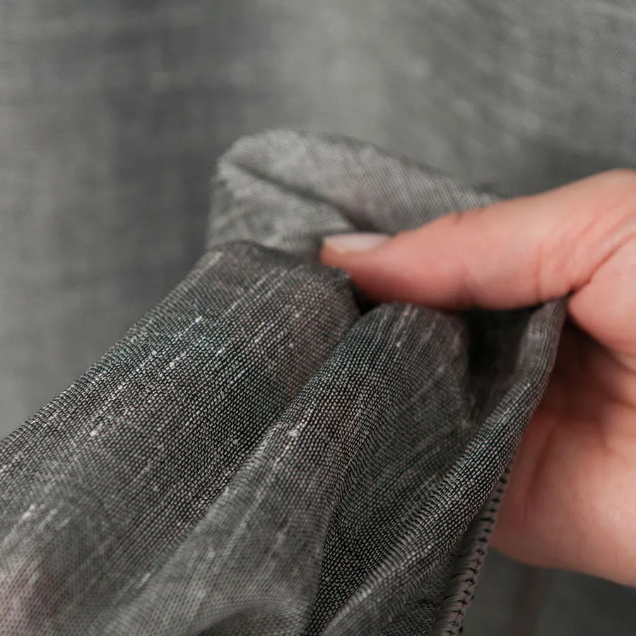 Tkanina dekoracyjna kreszowana z ołowianką ISMENA