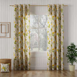 Tkanina dekoracyjna CYTRYNY