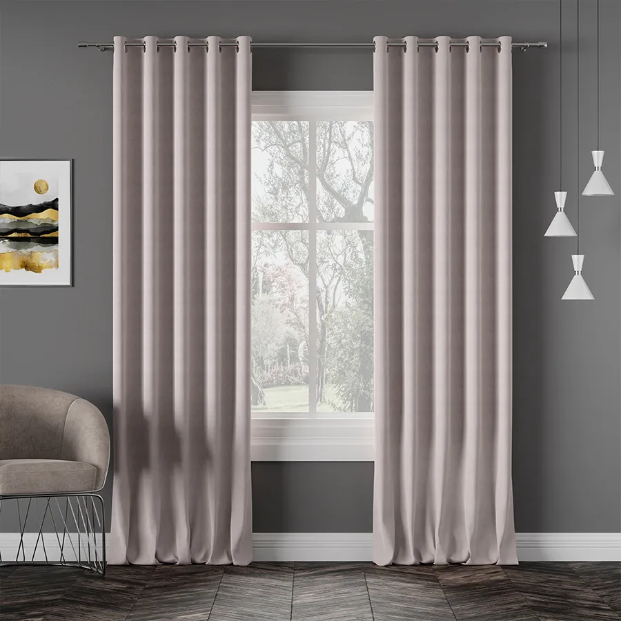 Zasłona gotowa na przelotkach MILAS