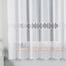 Firanka z aplikacją gipiurową 008897