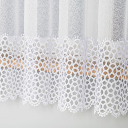 Firanka z aplikacją gipiurową 008897