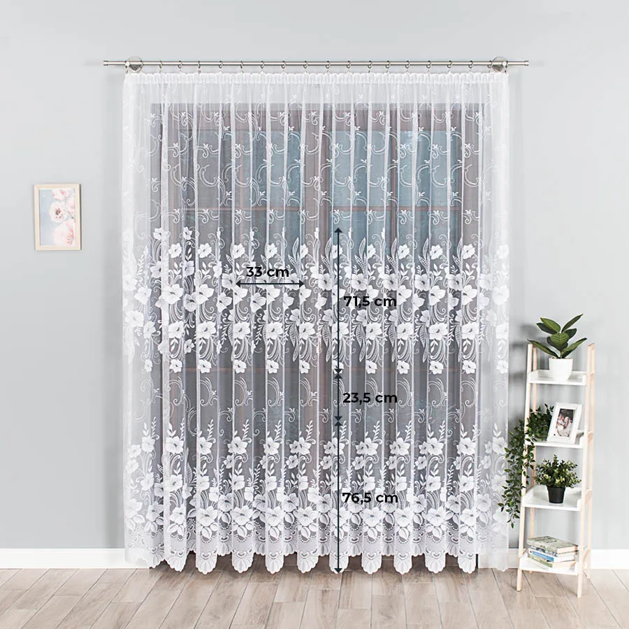 Firanka żakardowa 018041