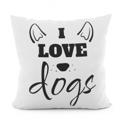 Poszewka dekoracyjna DOGS VELVET Poszewka dekoracyjna DOGS VELVET