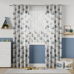 Tkanina dekoracyjna POJAZDY OXFORD Tkanina dekoracyjna POJAZDY OXFORD