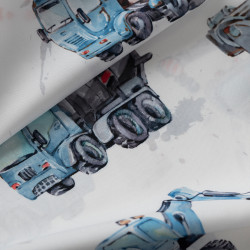 Tkanina dekoracyjna POJAZDY OXFORD Tkanina dekoracyjna POJAZDY OXFORD