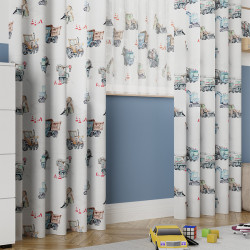 Tkanina dekoracyjna POJAZDY OXFORD Tkanina dekoracyjna POJAZDY OXFORD