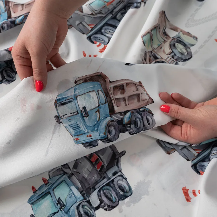 Tkanina dekoracyjna POJAZDY OXFORD