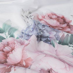 Firanka z woalu premium PEONI Firanka z woalu premium PEONI