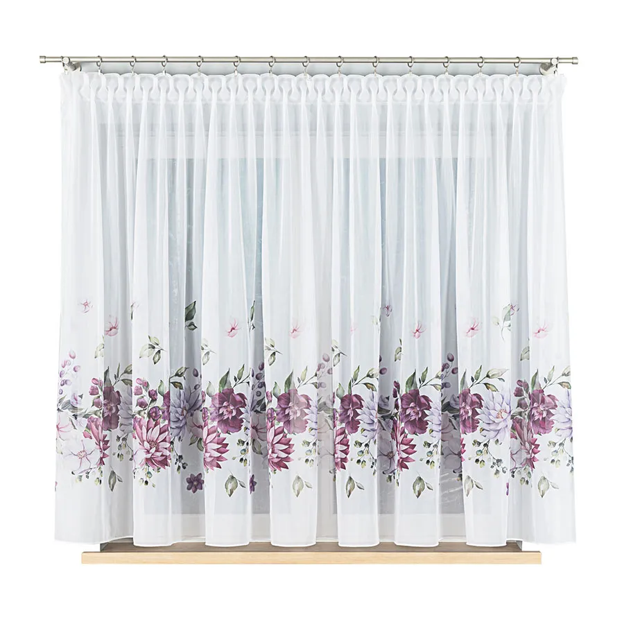 Firanka z woalu premium DALIA