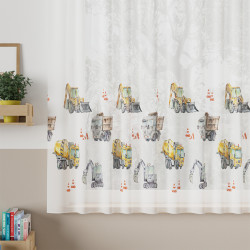 Firanka z ołowianką POJAZDY Firanka z ołowianką POJAZDY