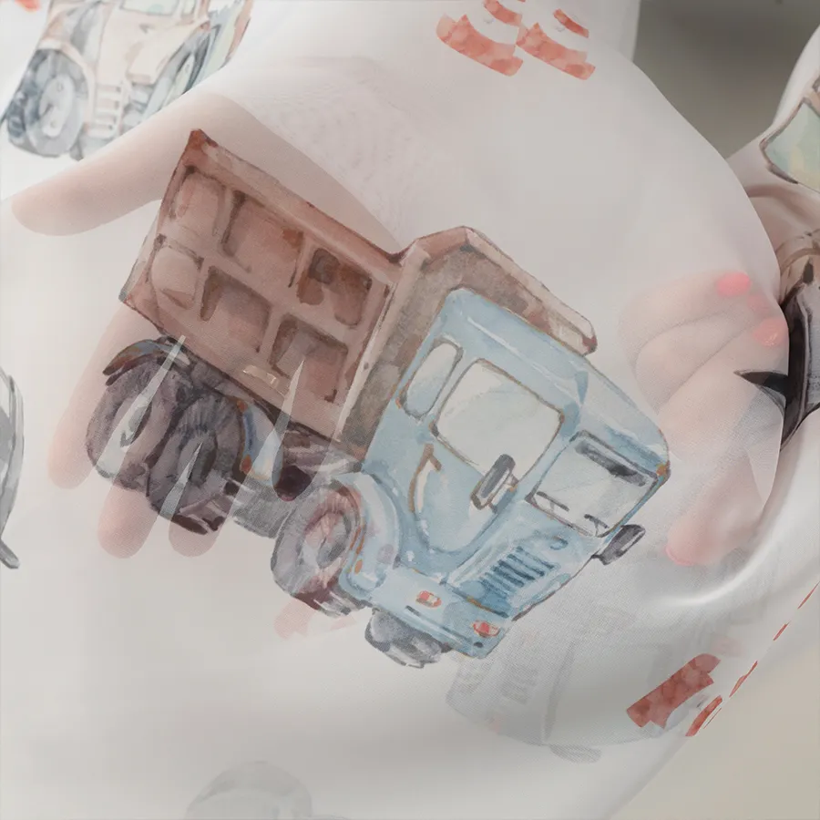 Firanka z ołowianką POJAZDY