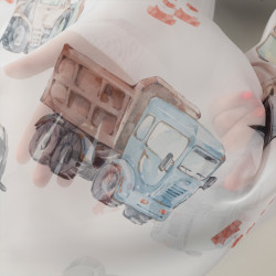 Firanka z ołowianką POJAZDY Firanka z ołowianką POJAZDY