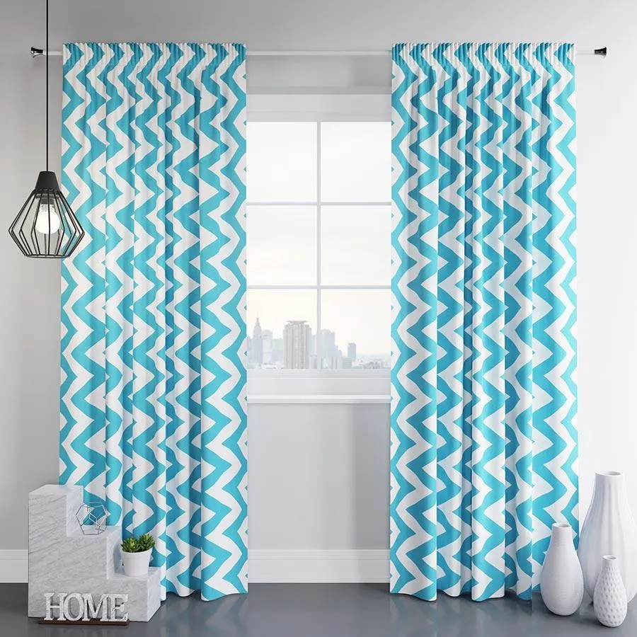 Tkanina dekoracyjna ZIGZAG