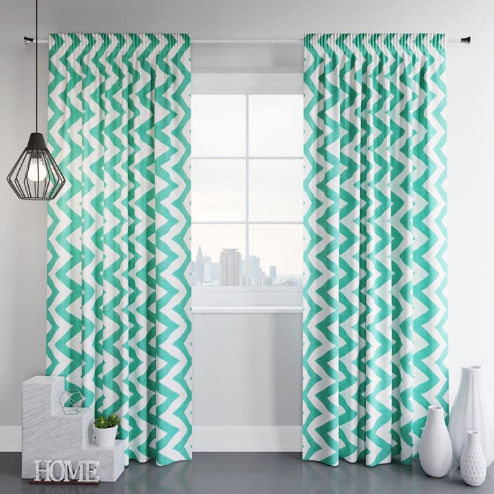 Zasłona gotowa na taśmie ZIGZAG · 250x170 · kolor B01856-009