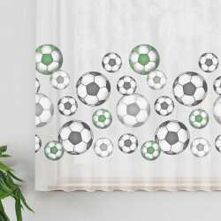 Firanka woalowa drukowana FUTBOL Firanka woalowa drukowana FUTBOL