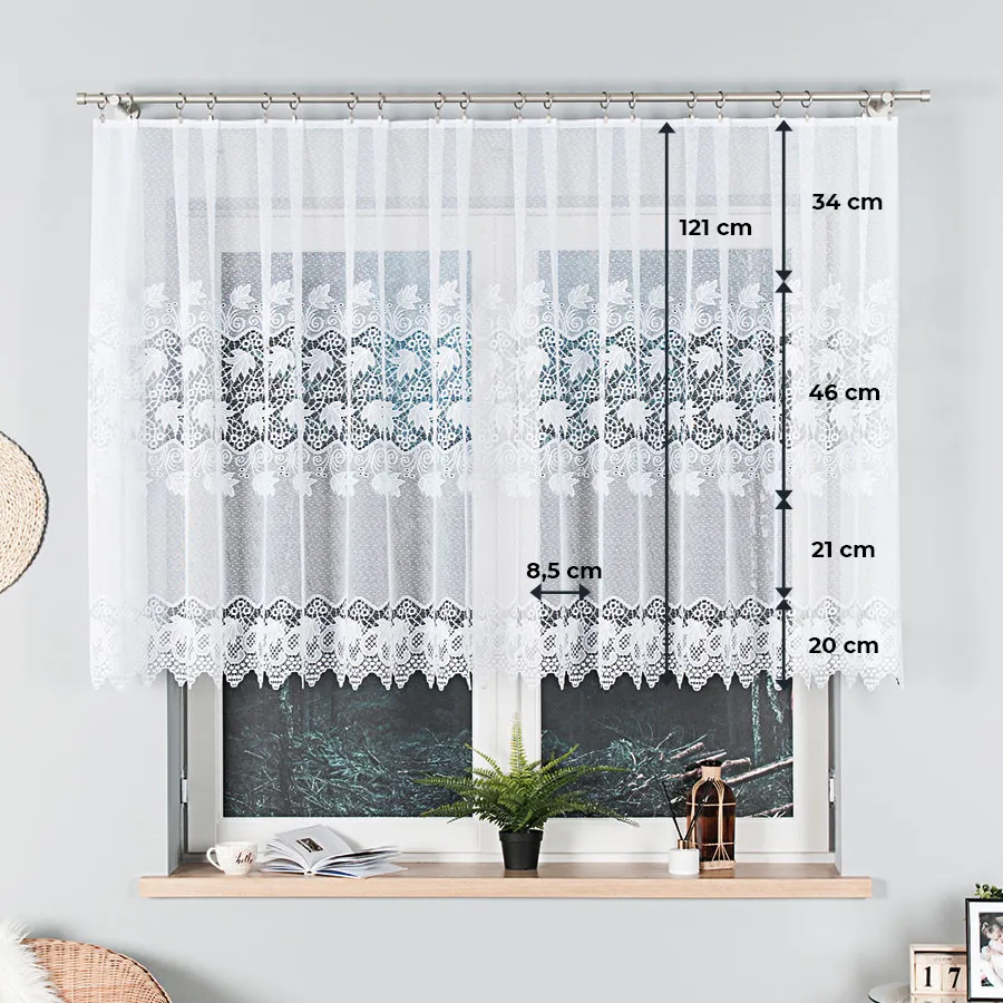 Firanka żakardowa 004164