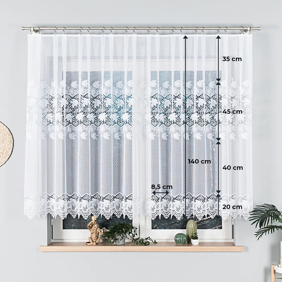 Firanka żakardowa 004164