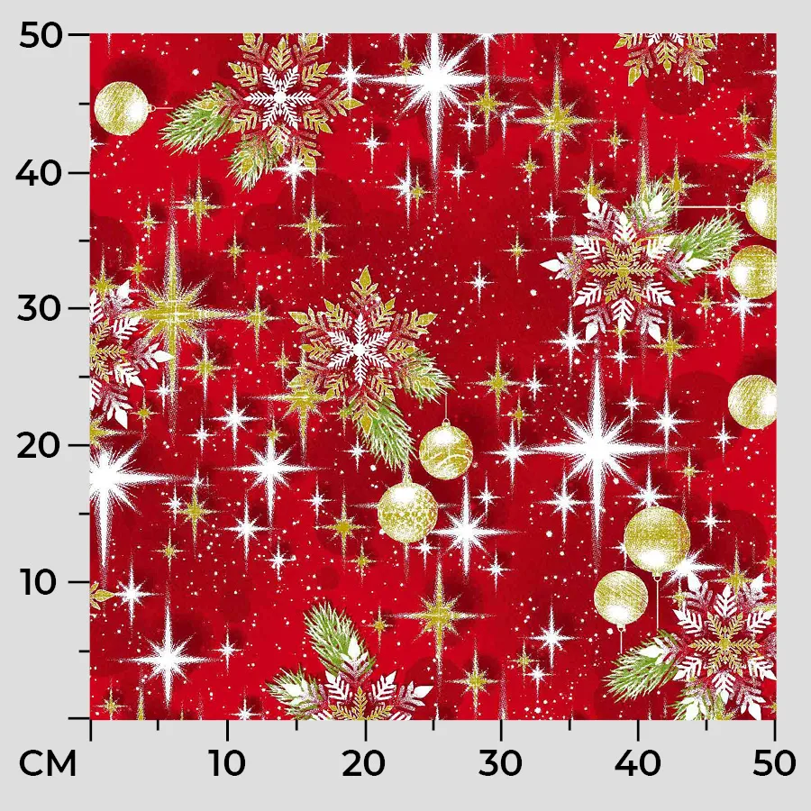 Tkanina dekoracyjna ŚWIĘTA GWIAZDKI