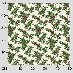 Tkanina dekoracyjna ŚWIĘTA GAŁĄZKA