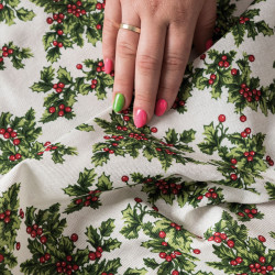 Tkanina dekoracyjna ŚWIĘTA GAŁĄZKA