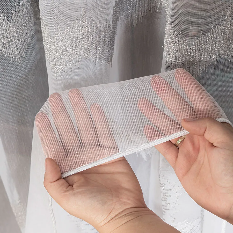 Firanka haftowana z ołowianką 112750