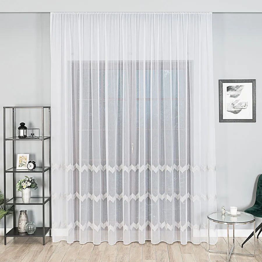 Firanka haftowana z ołowianką 112750