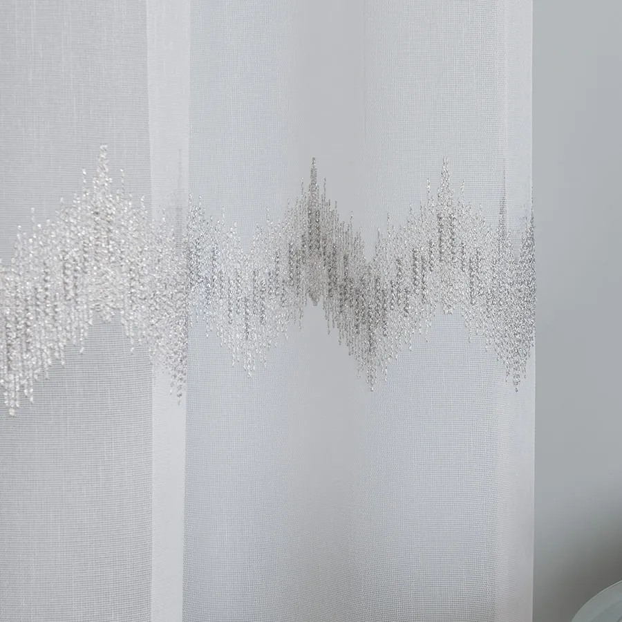 Firanka haftowana z ołowianką 112750