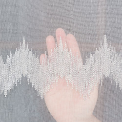 Firanka haftowana z ołowianką 112750