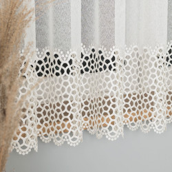 Firanka z aplikacją gipiurową 008897