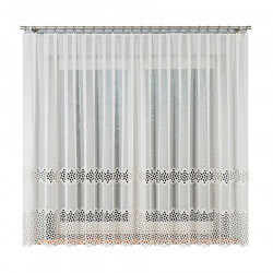 Firanka z aplikacją gipiurową 008897