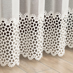 Firanka z aplikacją gipiurową 008897