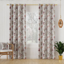 Tkanina dekoracyjna KWIATOWY ŁAPACZ SNÓW VELVET