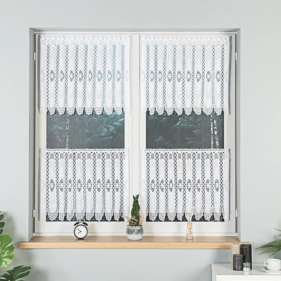 Zazdrostka żakardowa panelowa 107806