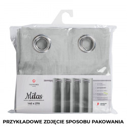 Zasłona gotowa na przelotkach MILAS