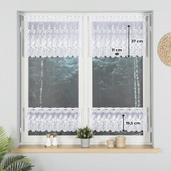 Firanka żakardowa 018227 Firanka żakardowa 018227