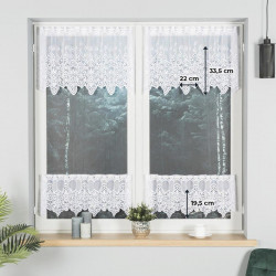 Firanka żakardowa 018495 Firanka żakardowa 018495