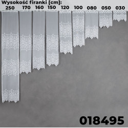 Firanka żakardowa 018495 Firanka żakardowa 018495