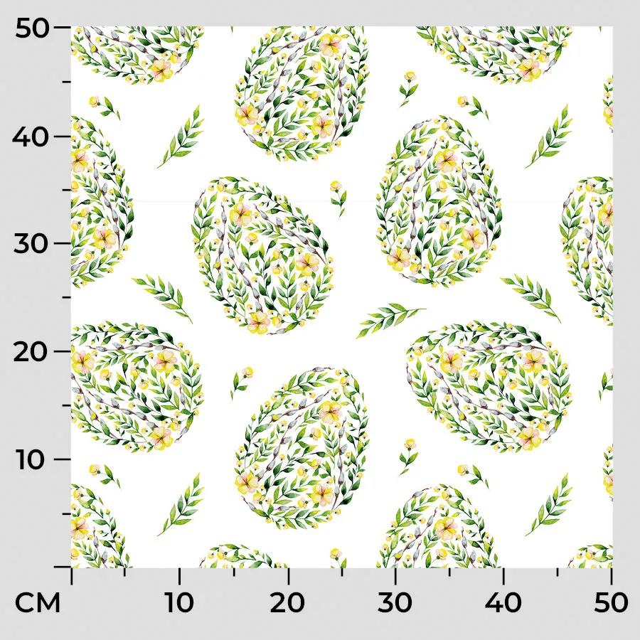 Tkanina dekoracyjna JAJKO BIANKA NINA